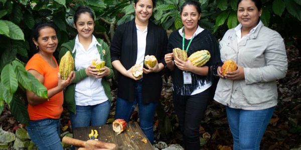 Photo of women's cocoa growers coop